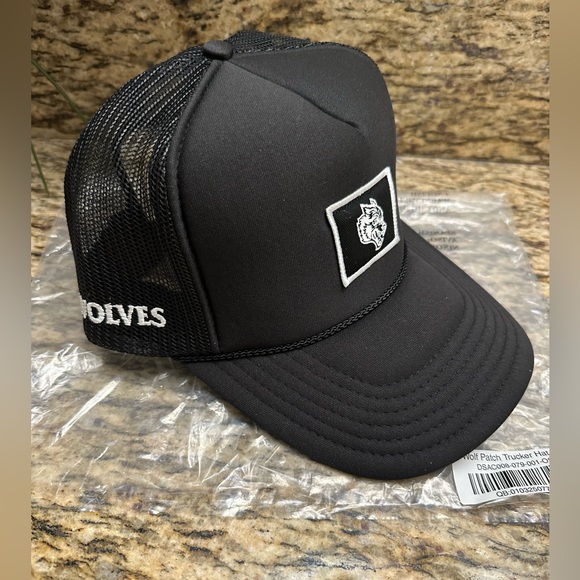 Darc Sport Other - Wolf Patch Trucker Hat in Black “Until Valhalla” collection